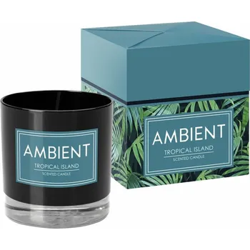 Svíčka Svíčka AMBIENT sklo Trop