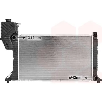 Chladič motoru Chladič, chlazení motoru VAN WEZEL 30002183