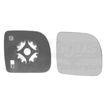 Auto zrcátko Sklo do zrcátka, vnější zrcátko VAN WEZEL 4310838