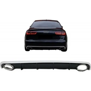 Nárazník PROTEC Zadní difuzor AUDI A6 C7 2011-14 SDN AVANT RS6 LOOK