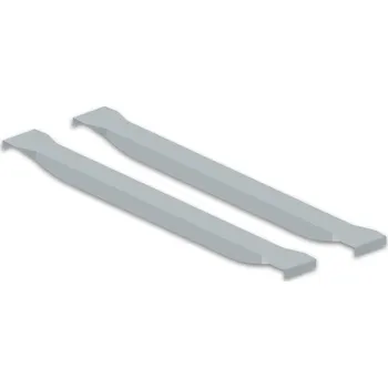 Dílenský regál Příčné uložení pro palety, pozinkované, hloubka 800 mm, nosnost na pár 1100 kg