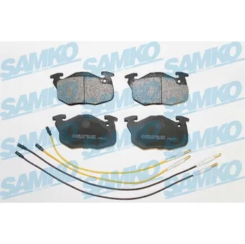 Brzdová destička Sada brzdových destiček, kotoučová brzda SAMKO 5SP384