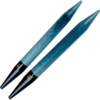 Jehlice LYKKE Crafts Kruhové výměnné jehlice Lykke 10 mm – modrá Indigo