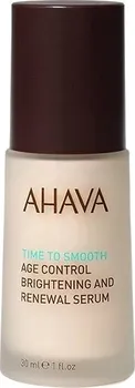 Pleťové sérum Ahava Time To Smooth Age Control, Brightening and Renewal Serum pleťové sérum pro viditelné omlazení 30 ml