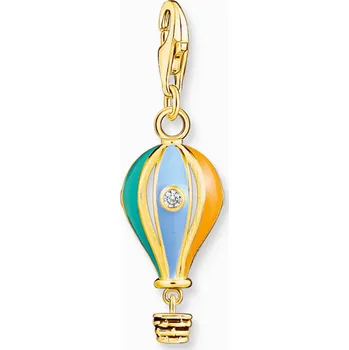 Přívěsek THOMAS SABO přívěsek charm Colourful hot air balloon gold 1922-565-7