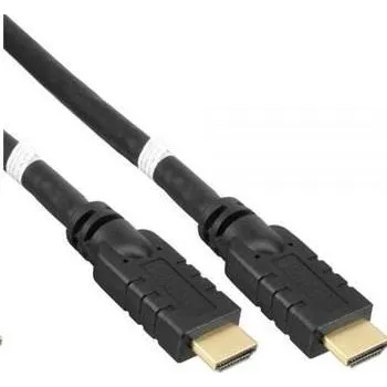 Kabel do PC PremiumCord HDMI High Speed with Ether.4K@60Hz kabel se zesilovačem,20m, 3x stínění, M/M, zlacené konektory
