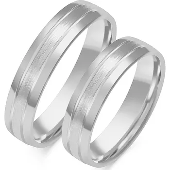 Prsten SOFIA zlatý pánský snubní prsten ZSO-186MWG