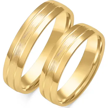 Prsten SOFIA zlatý pánský snubní prsten ZSO-186MYG