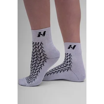 Dámské ponožky NEBBIA “HI-TECH” N-pattern crew ponožky šedá 35-38