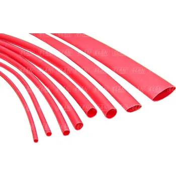 Auto elektroinstalace Smršťovací bužírka s lepidlem 25.4 / 8.4 mm - rudá