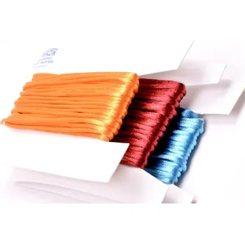 Svatební dekorace Šnůrka atlasová šíře 2mm (10m/ks)