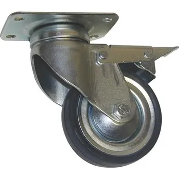 Pojezdové kolečko M.A.T. Group Otočné kolečko s brzdou 100 mm/60 kg