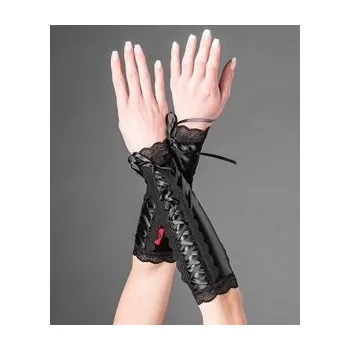 Karnevalový kostým Gotické návleky s krajkou a šněrováním