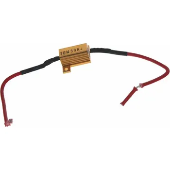 Přídavný světlomet Rezistor pro žárovku 12V/5W, 40 ohm, hliníkové pouzdro, STM LEDR-5W