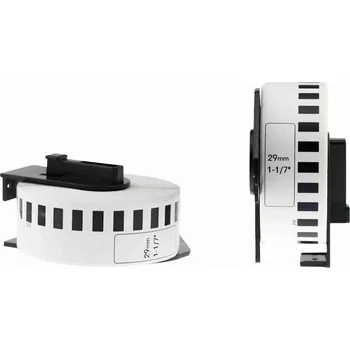 Pásek do tiskárny Kompatibilní role etiket Brother DK-22210, 29mm x 30,48m, bílá