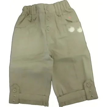 Kalhoty kojenecké bavlna - SUMMER béžové - vel.68