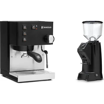 Kávovar Rancilio Silvia BC, black + Eureka Nadir 65 Touch, black