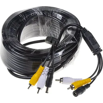 Auto elektroinstalace RCA Audio, video kabel, 20m, 80341