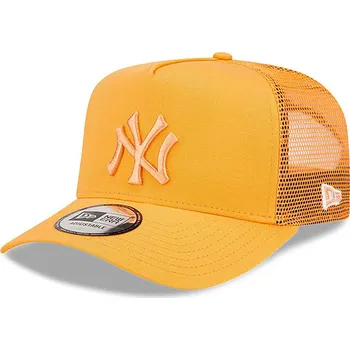 Kšiltovka kšiltovka New Era 9FO AF Tonal Mesh Trucker MLB New York Yankees - Orange/Orange one size