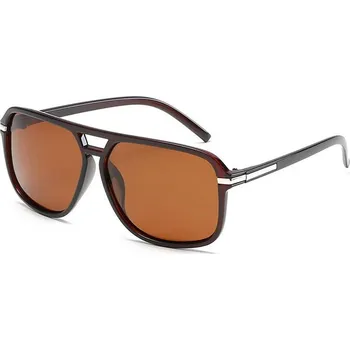 Sluneční brýle Woodrow Designové sluneční polarizační brýle Jerome Steel hnědé