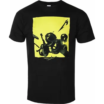 Pánské tričko Tričko metal pánské Metallica - BROKEN BURNT DRUMS - PLASTIC HEAD - PHDMTLTSBM72DRUMS METTS74MB - L