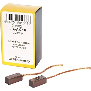 Alternátor Sada uhlíků alternátoru - Mitsubishi A648C00570 GE JAAX 16