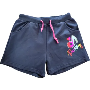 Dívčí kraťasy Dívčí kraťasy Kugo FS6567 - tmavě modrá Barva: Tmavě modrá, Velikost: 164