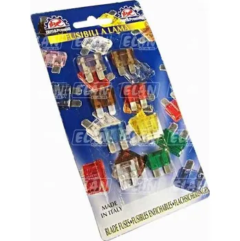 Auto elektroinstalace Sada nožových pojistek 8ks