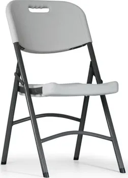 Jídelní židle Cateringová skládací jídelní židle 450 x 880 x 510 mm světle šedá