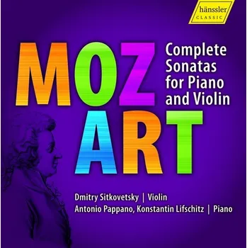 Česká hudba Volfgang Amadeus MOZART Complete Sonatas for Piano and Violin (4CD) - Dmitry Sitkovetsky (housle)