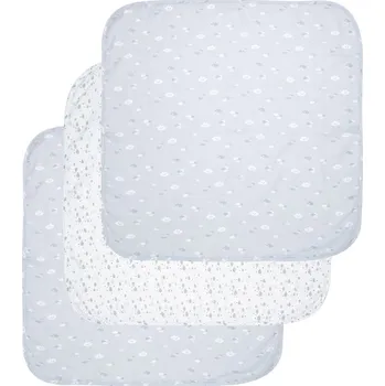 Zavinovačka LUMA Mušelínová plenka Luma z bambusu 70x70 cm, 3ks Lovely Sky" "Druh plenek:látkové|Eko:ano|Hmotnost dítěte:0-15|Materiál:bambusové|Počet kusů:3|Typ:čtvercové|Vzor:Lovely sky|Značka:LUMA|