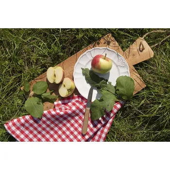 Závěsná dřevěná dekorativní deska na krájení - 50x25x3 cm