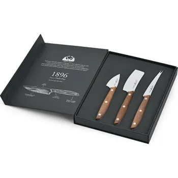 Kuchyňský nůž Due Cigni DUE CIGNI - sada nožů na sýr, dřevo 2C 1018 NO