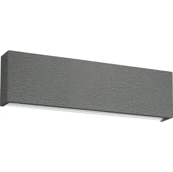 Nástěnné svítidlo Linea Light 8773 Box_W1, betonové nástěnné svítidlo, 14W LED 3000K, délka 31,9cm