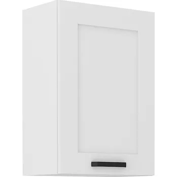 Obývací stěna Moderní bílá horní skříňka LULA 50 G-72 1F, 50x31x71,5 cm, odolná MDF