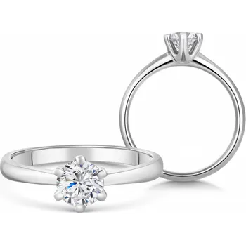 Prsten SOFIA DIAMONDS zlatý zásnubní prsten s diamantem 0,70 ct BDRB00151WG