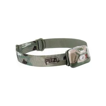 Outdoorové vybavení Čelovka Petzl TacTikka E093HA00 s bílým a červeným světlem pro diskrétní noční pozorovaní, Barva Kamuflážní Petzl