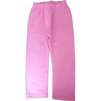 Dívčí legíny Legíny dětské bavlna dlouhé - RŮŽOVO-FIALOVÉ - vel.98