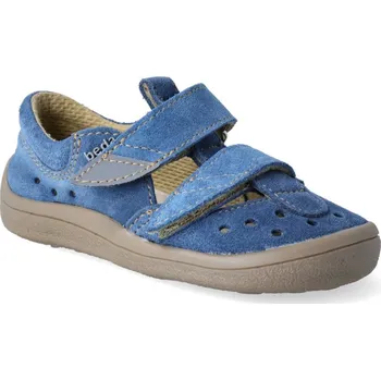 Chlapecké sandály Recenze Beda Barefoot Mateo modré 27