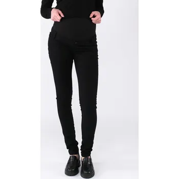 Těhotenská móda Těhotenské kalhoty Sophia – černé, Superstreč, skinny Velikost: 33