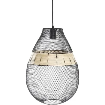 Stojací lampa Lustr DKD Home Decor Černá Kaštanová 220 V 50 W (32 x 32 x 43 cm)
