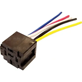 Auto elektroinstalace Patice na relé - 5 vývodů s vodiči OS PATICE 306