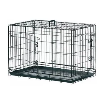 Karlie Drátěná klec černá dva vchody 93x57x62cm