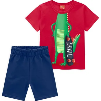 Chlapecká souprava KYLY SKATE červená Velikost: 128