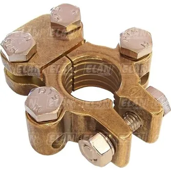 Autobaterie Aku svorka - pro 3 kabely - mínus