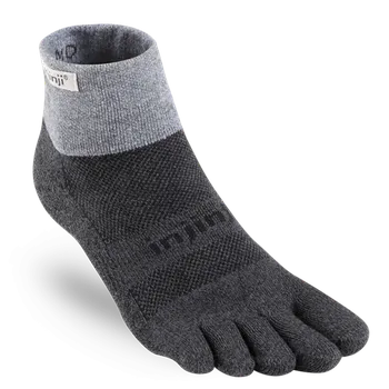 Pánské ponožky Injinji Trail Midweight Mini Crew Granite M