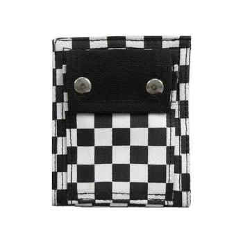 Peněženka Peněženka látková černo-bílá šachovnice