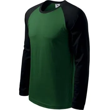 MALFINI Triko STREET LS MAN 180g, různé barvy VELIKOST XXXXL zelené
