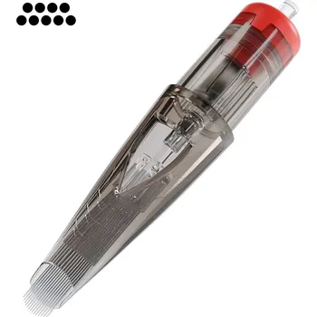 Tetovací jehla ACTIVESHOP Tetovací náplň El Cartel 0.30 9 Soft Edge Magnum 10ks.