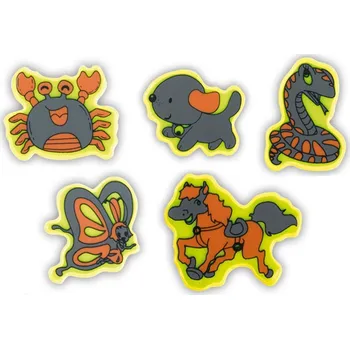 samolepka Reflexní samolepky - zvířátka sada 01 - balení 5 ks
